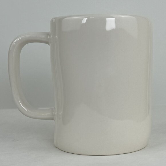 Rae Dunn Artisan Collection Hot Cocoa Mug 16 Oz White Ceramic Red Letters 4.5" - Picture 2 of 9